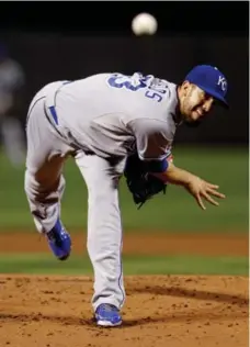  ?? GETTY IMAGES FILE ?? James Shields, former ace of the Kansas City Royals, heads to the National League after eight consecutiv­e 200-inning seasons in the AL.