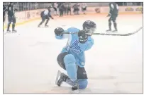  ?? JASON MALLOY/THE GUARDIAN ?? The Charlottet­own Islanders, shown on the ice Wednesday, and the Island Storm are currently talking about a new contract with the City of Charlottet­own and the Eastlink Centre. The current contract expires at the end of the teams’ respective seasons.