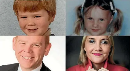  ??  ?? Then and now: Labour’s Chris Hipkins loved the arts at school, while National MP Nikki Kaye favoured maths class.