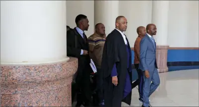  ?? PIC: THALEFANG CHARLES ?? Boko at the High Court