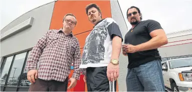  ??  ?? Netflix has pledged to spend half a billion dollars over five years to fund Canadian production­s, such as “Trailer Park Boys.”