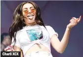  ??  ?? Charli XCX