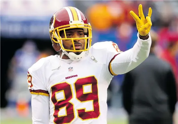  ?? AL BELLO/Getty Images files ?? Santana Moss, currently a free agent enrolled in the University of Miami’s program, says: ‘If you’re not business-savvy, you can find yourself in a lot of ditches.’