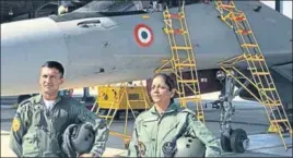  ?? HT PHOTO ?? Defence minister Nirmala Sitharaman at the Air Force station in Rajasthan on Wednesday.