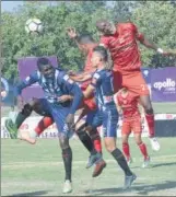  ?? AIFF ?? Ileague champs Minerva (in red) owner Ranjit Bajaj says there should be one league with meritbased promotion.