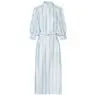  ??  ?? 1 WEAR Silk Stripe Dupion print dress, $549, Oroton.