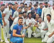  ?? PTI ?? Vidarbha start the Ranji season as defending champions.