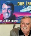  ?? PHOTO: REUTERS ?? The ashes of actor James Doohan, who played ‘‘Scotty’’ in the Star Trek series, were blasted into space.