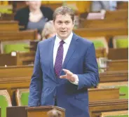  ?? ADRIAN WYLD/THE CANADIAN PRESS ?? Conservati­ve Leader Andrew Scheer says the COVID-19 committee is no substitute for a full Parliament.