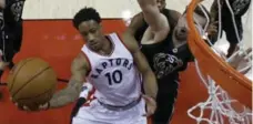  ?? RICK MADONIK/TORONTO STAR ?? Toronto Raptors guard DeMar DeRozan averaged 23.5 points per game during the six-game first-round series victory against the Milwaukee Bucks.