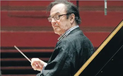  ?? ALEX BRANDON/ASSOCIATED PRESS ?? Renowned conductor Charles Dutoit faces accusation­s of sexually assaulting women over a four-decade stretch.