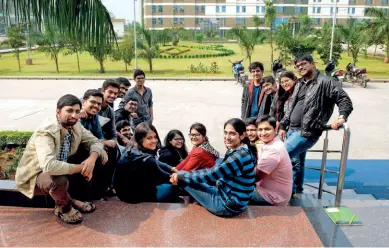  ?? SUBIR HALDER ?? XLRI EXCELLENCE Students on the campus