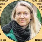  ??  ?? Tierärztin Peggy Riedel (40) war bei Volodyas Anreise dabei. Laut ihrer Auskunft kann es dauern, bis der Tiger seine Box verlässt.