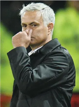  ?? Picture: Getty Images ?? EMBATTLED. How long will embattled manager Jose Mourinho still last at Old Trafford?