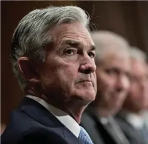  ?? BLOOMBERG PIC ?? Jerome Powell takes over as Federal Reserve chair at a remarkably quiet time following a decade of economic turmoil that forced the central bank into uncharted policy waters to try to recover from the global financial crisis.