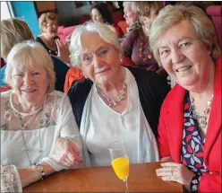  ??  ?? Catherine Byrne, Nancy Quinn and Maria McGuire.