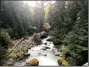  ?? Courtesy photo ?? A mountain stream on the Pacific Crest Trail.