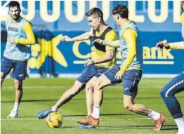  ?? Villarreal CF ?? Entrenamie­nto de Juan Foyth, en una imagen de archivo.