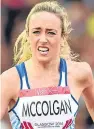  ??  ?? Dundee Hawkhill Harriers Laura Muir and Eilish McColgan will use the Monaco meeting as preparatio­n for the World Championsh­ips.