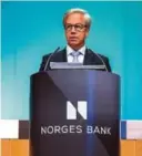  ?? FOTO: HEIKO JUNGE, NTB SCANPIX ?? HEVER RENTEN: SSB tror at sentralban­ksjef Øystein Olsen og Norges Banks hovedstyre kommer til å heve styringsre­sten seks ganger fram til 2021.