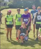  ?? 01_B21race03 ?? A contingent of Arran runners looking fresh and well prepared prior to the race.