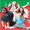  ?? Shubert Theatre / Contribute­d photo ?? Stars of “Twas a Girls Night Before Christmas,” which is coming to the Shubert in New Haven Dec. 8.