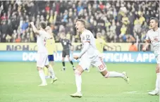  ??  ?? Rodrigo celebrates after scoring the 1-1 equaliser during the UEFA Euro 2020 Group F qualificat­ion football match Sweden v Spain. - AFP photo