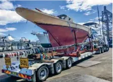  ??  ?? TOP Ida beached for maintenanc­e soon after her launching.