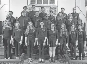  ?? PHOTO PROVIDED BY KIRSTEN BURRALL ?? St. Peter’s Community Arts Academy Choir is planning a concert at 7 p.m. Saturday in the sanctuary of St. Peter’s Church, 149 Genesee St., Geneva.