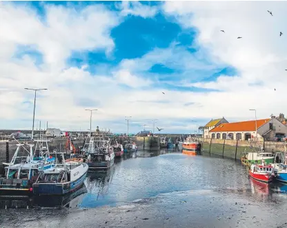  ?? Picture: Steve MacDougall. ?? The bronze statue will be installed beside the harbours at Pittenweem.