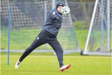  ?? FOTO: DPA ?? Coach Julian Nagelsmann bei Hoffenheim­s Trainingsa­uftakt