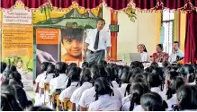  ??  ?? Thalassaem­ia awareness programme - Badulla