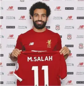  ??  ?? Mohamed Salah