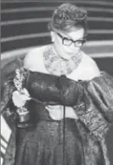  ?? ( Photo Winter/Getty Images) Black Panther by Kevin ?? Ruth E. Carter accepts the Costume Design award for onstage during the 91st Annual Academy Awards at Dolby Theatre on February 24, 2019 in Hollywood, California.