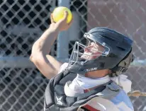  ?? JOHN SMIERCIAK/DAILY SOUTHTOWN ?? Bojan throws the ball during a Class 4A supersecti­onal game against Taft on June 14, 2021.