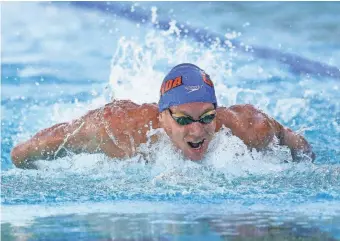  ?? STAN SZETO, USA TODAY SPORTS ?? Caeleb Dressel will compete in butterfly events at the world championsh­ips in Hungary.