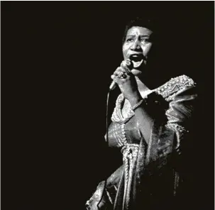  ??  ?? Aretha Franklin found a career-defining hit by covering Otis Redding’s “Respect.” New York Times file
