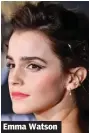  ??  ?? Emma Watson