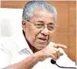  ?? ?? Pinarayi Vijayan