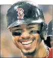  ??  ?? MOOKIE BETTS Hit his 17th home run.