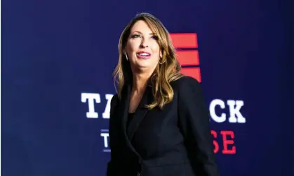  ?? ?? Ronna McDaniel on midterms election night in November 2022. Photograph: Tom Williams/CQ-Roll Call/Getty Images