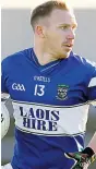  ??  ?? GOAL: Laois’ Paul Cahillane