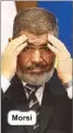  ??  ?? Morsi