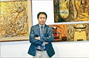  ?? SUPPLIED ?? Chhim Sothy, the Ministry of Culture and Fine Arts’ Director of Fine Arts and Handicraft­s.