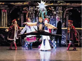  ?? I A N JAC KS O N ?? Jeff Mortensen, who danced the role of Fritz in last year’s version of Clara’s Dream, returns Friday and Saturday as the Nutcracker Prince.