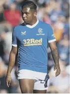  ?? ?? 0 Alfredo Morelos: Winning goal