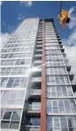  ?? BRUNO SCHLUMBERG­ER/OTTAWA CITIZEN ?? Prices in the condo market are falling, but there will be no major crash, say some analysts.