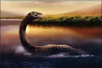  ??  ?? ARTIST’S IMPRESSION: The Loch Ness Monster