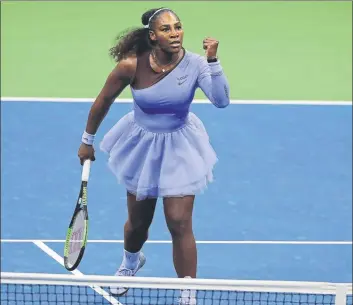  ??  ?? Serena Williams quiere más. La exnúmero uno quiere sumar nuevos récords a una trayectori­a de leyenda