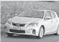  ??  ?? Lexus CT200h